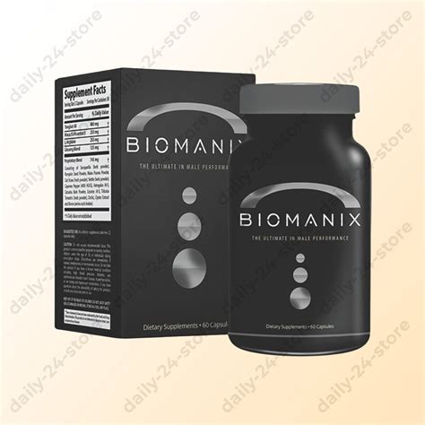 Biomanix Plus (Made In Usa) 1 Box 60 Capsule .